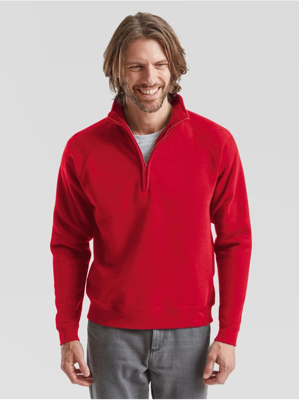 FELPA 1/2 ZIP UOMO 70/30