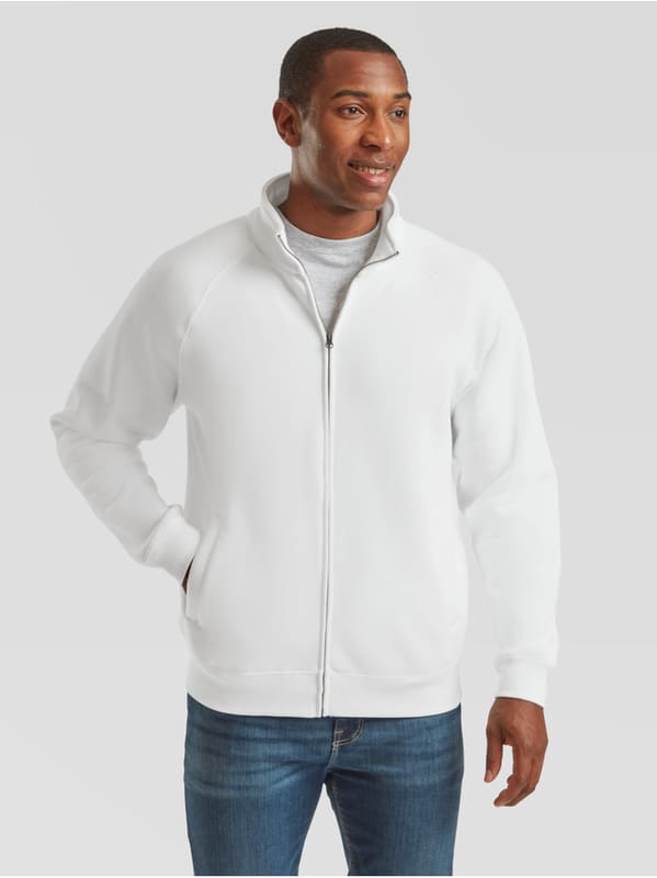 FELPA ZIP INTERA UOMO 70/30