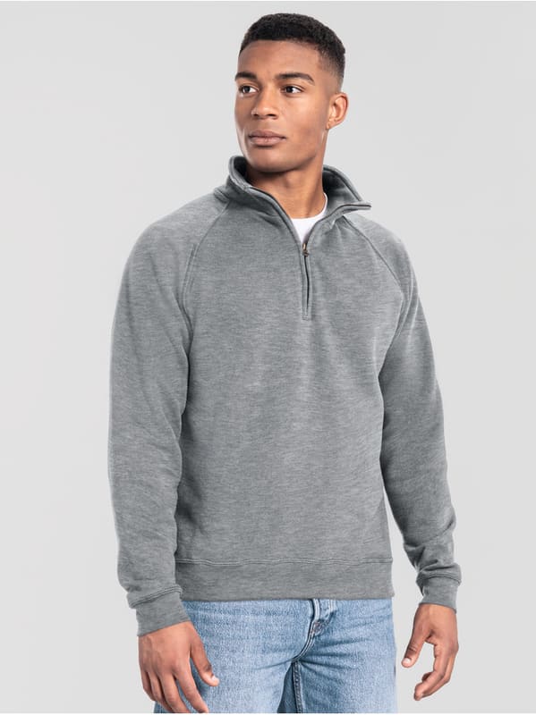 FELPA ICONIC PREMIUM 1/2 ZIP 70/30