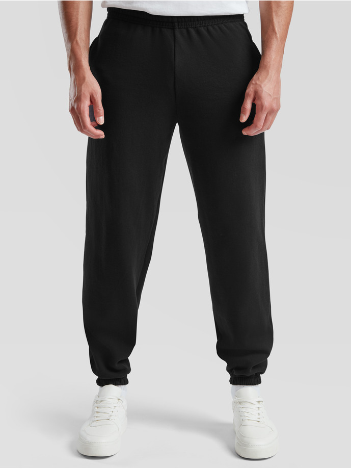 PANTALONE FELPATO C/ELASTICO CAVIGLIA 80/20