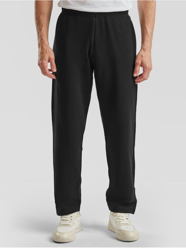 PANTALONE FELPATO FONDO DRITTO