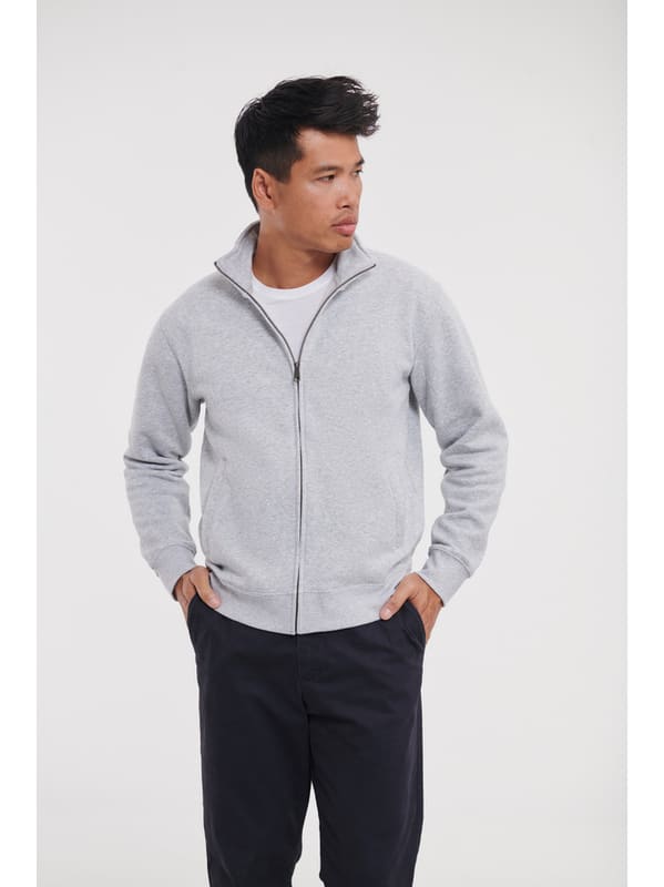 FELPA AUTHENTIC CON ZIP MAN