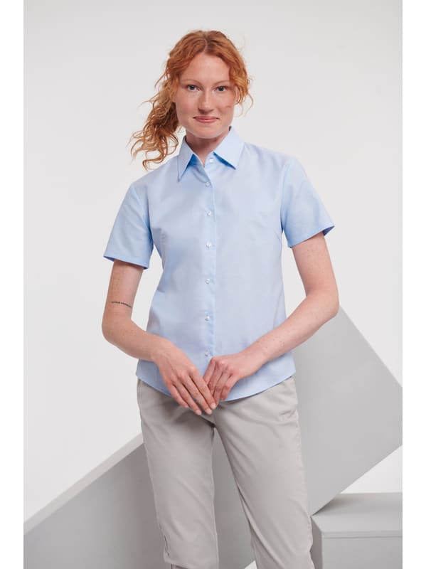 CAMICIA LADY OXFORD MANICA CORTA