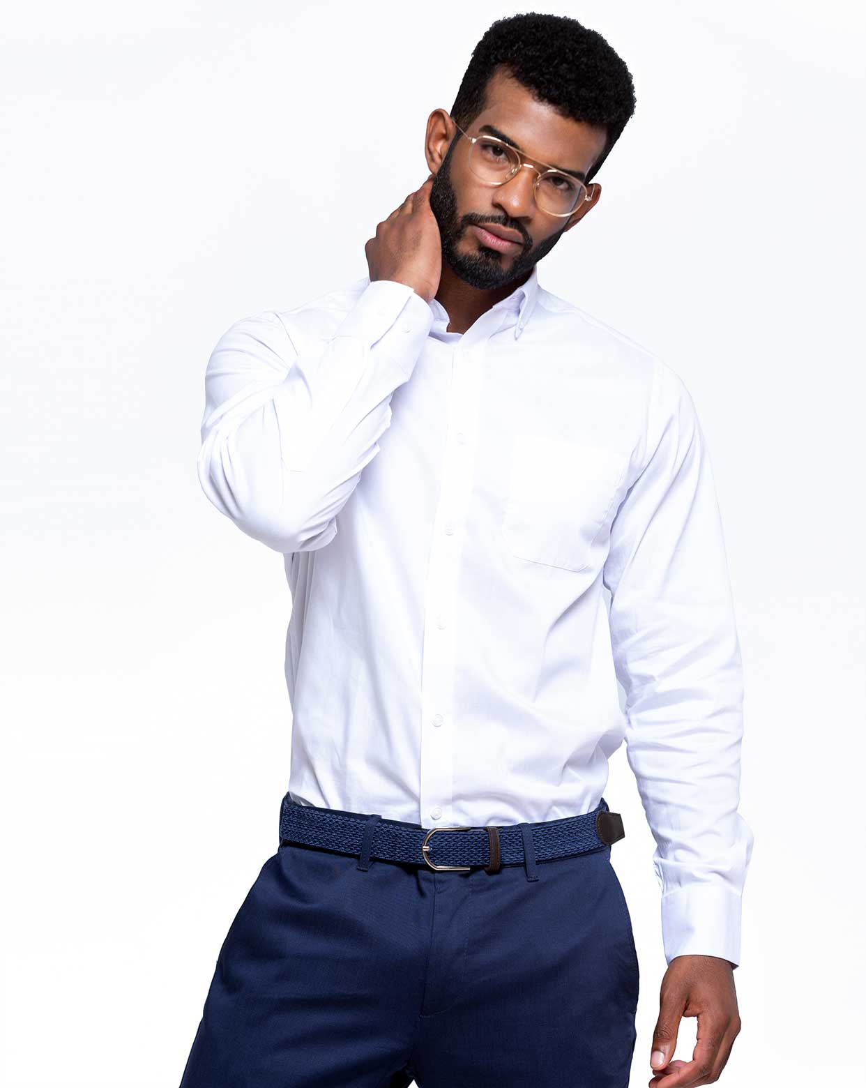 CAMICIA OXFORD M/LUNGA