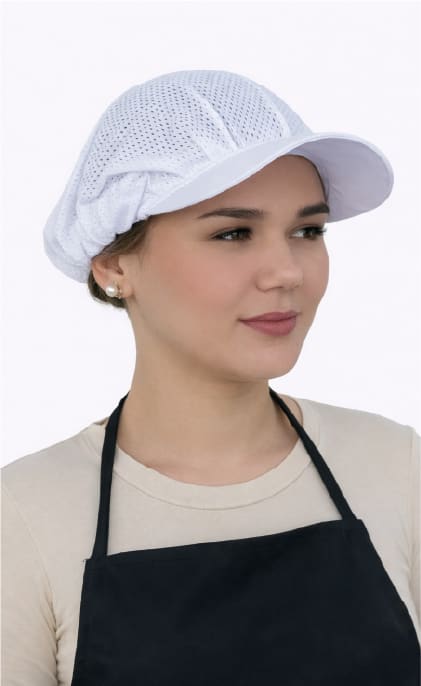 CAPPELLO CUFFIA A RETE DONNA