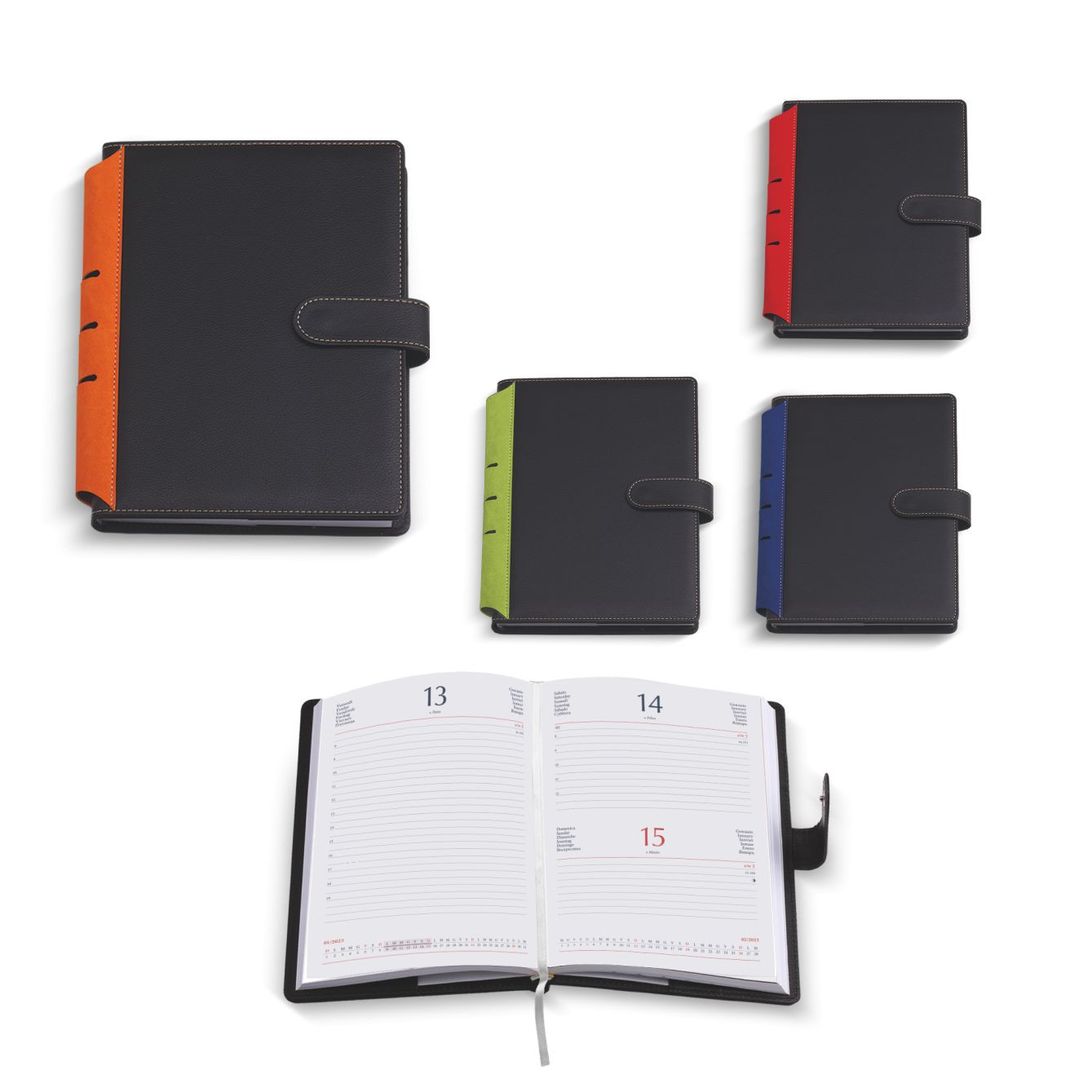 Agenda Giornaliera 17x24 cm Lauria Maxi