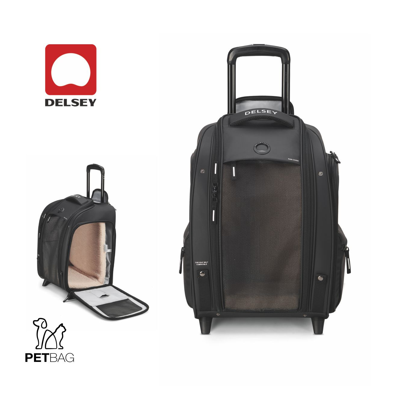Zaino Trolley Pet 2 Ruote Cesare