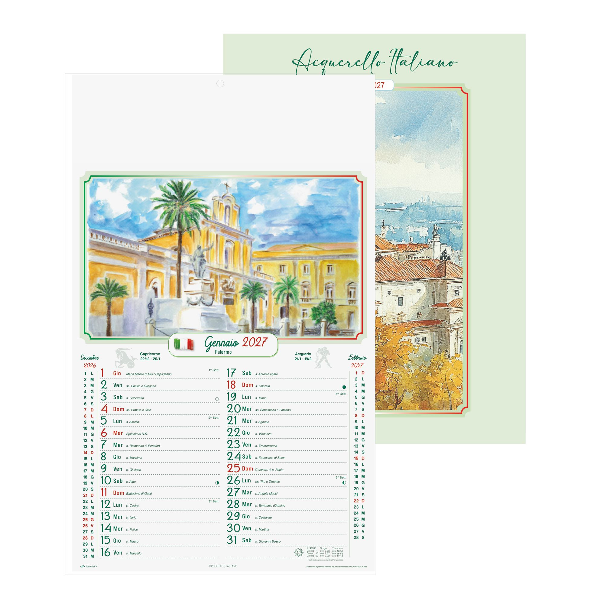 Calendario Illustrato
