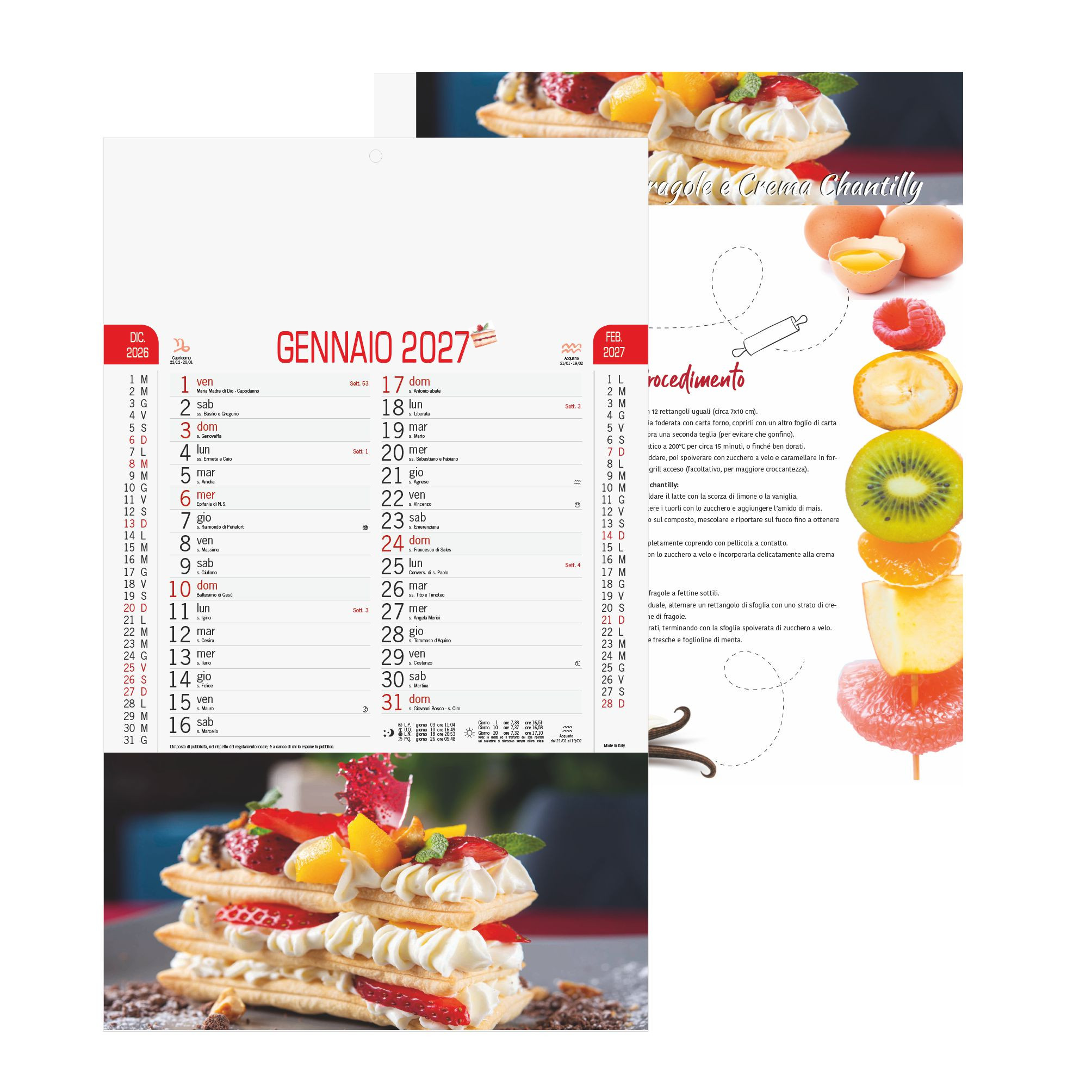 Calendario Illustrato