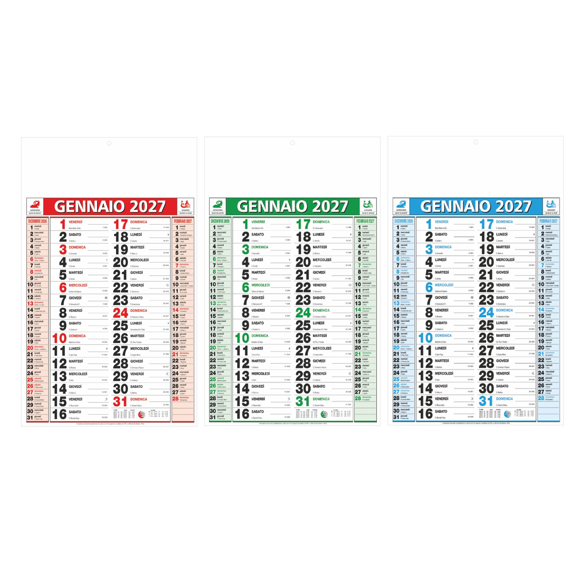 Calendario Olandese