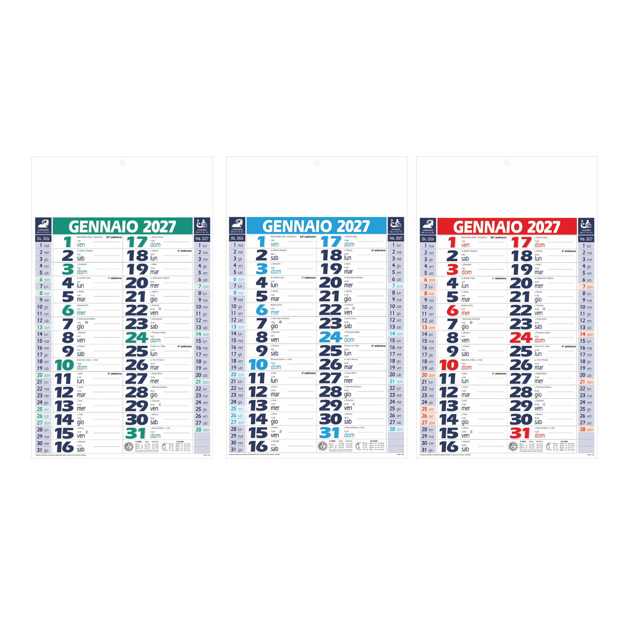 Calendario Olandese
