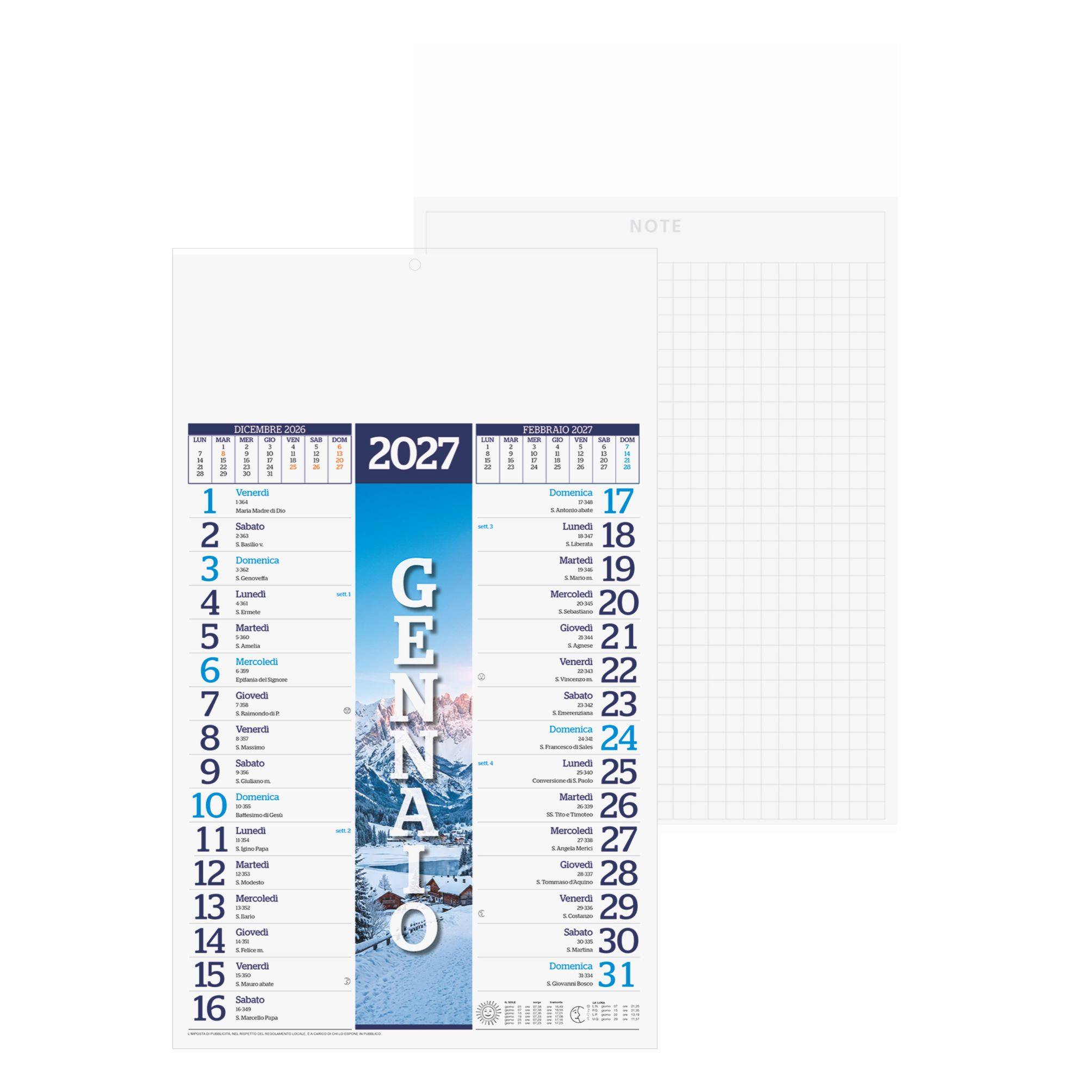 Calendario Illustrato