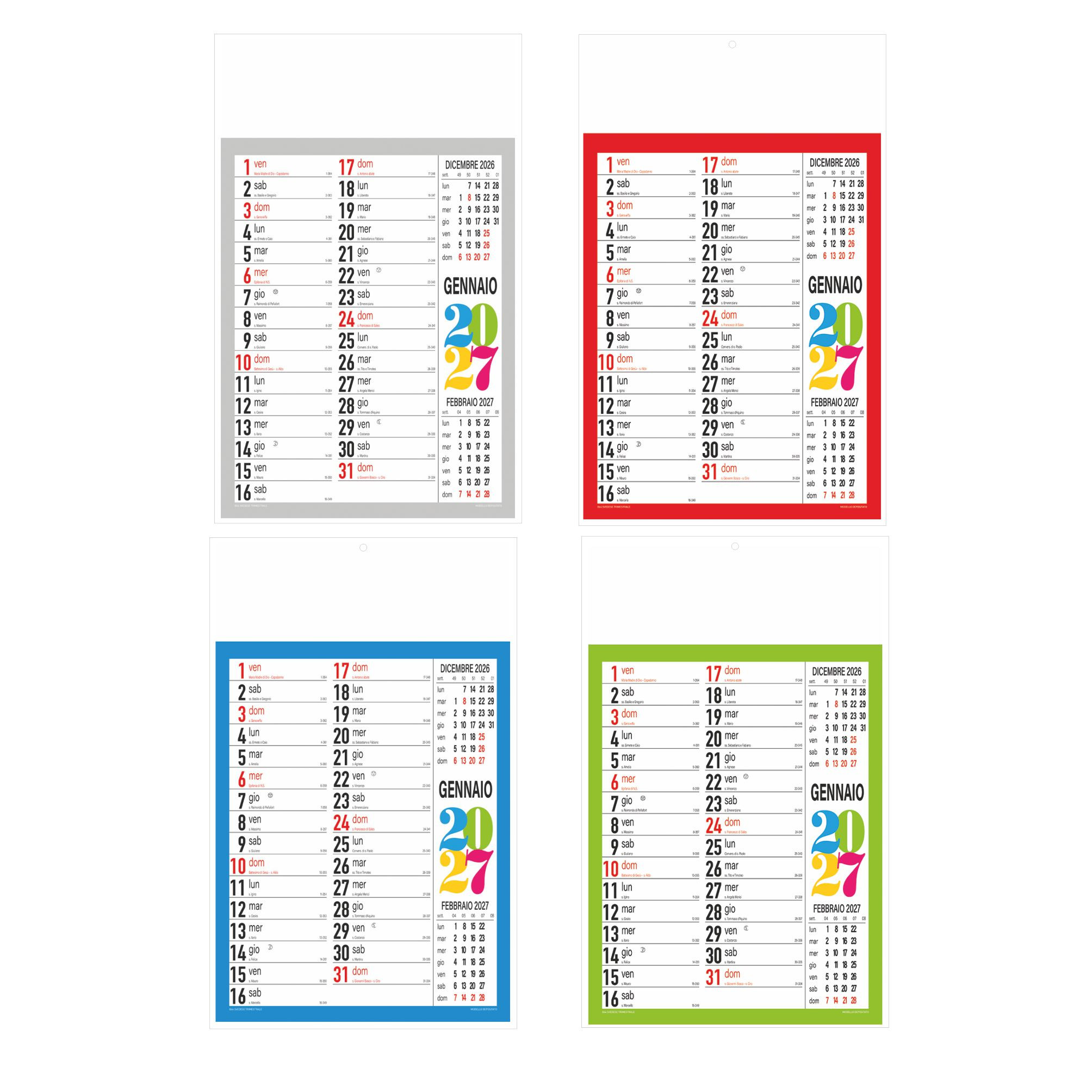 Calendario Olandese