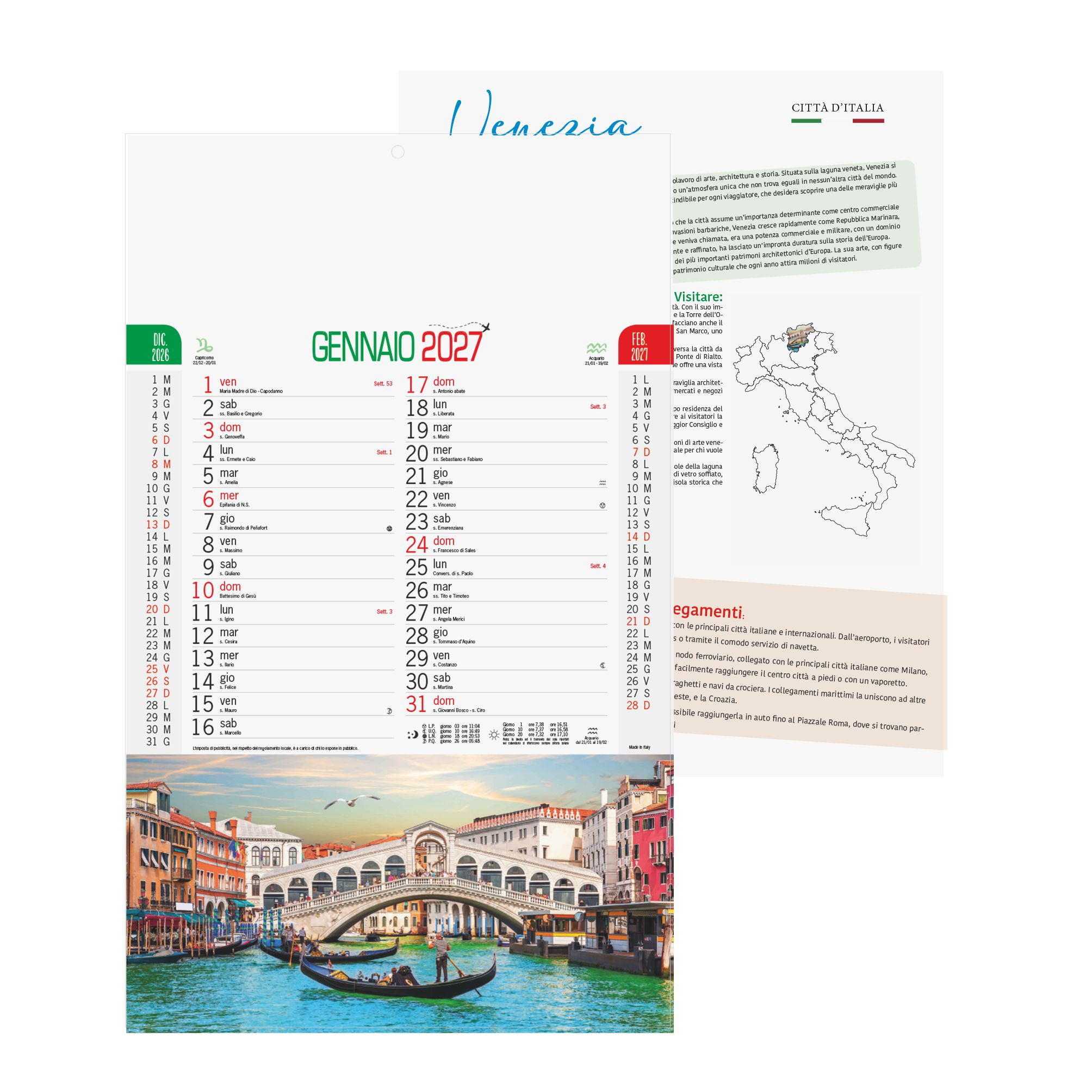 Calendario Illustrato