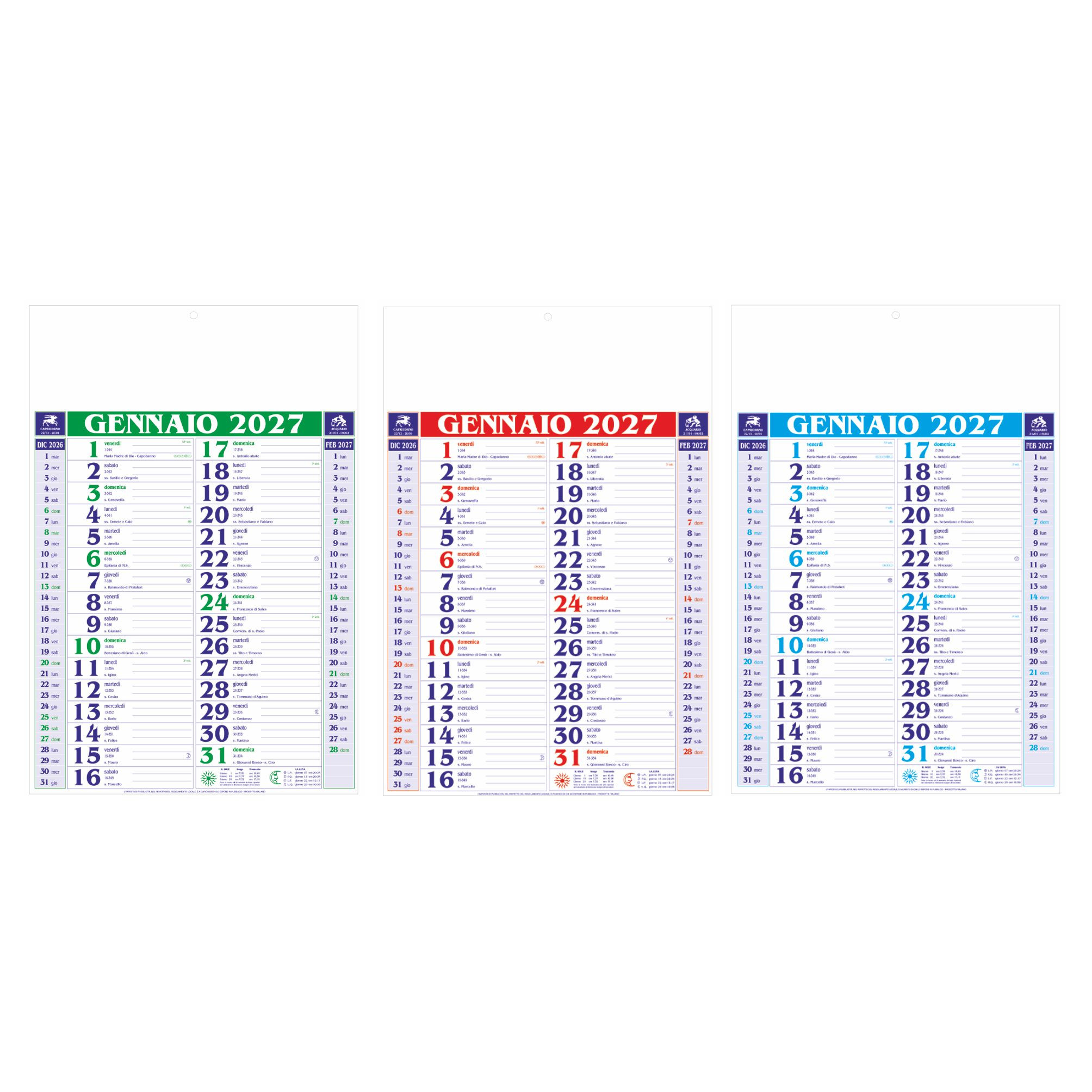Calendario Olandese