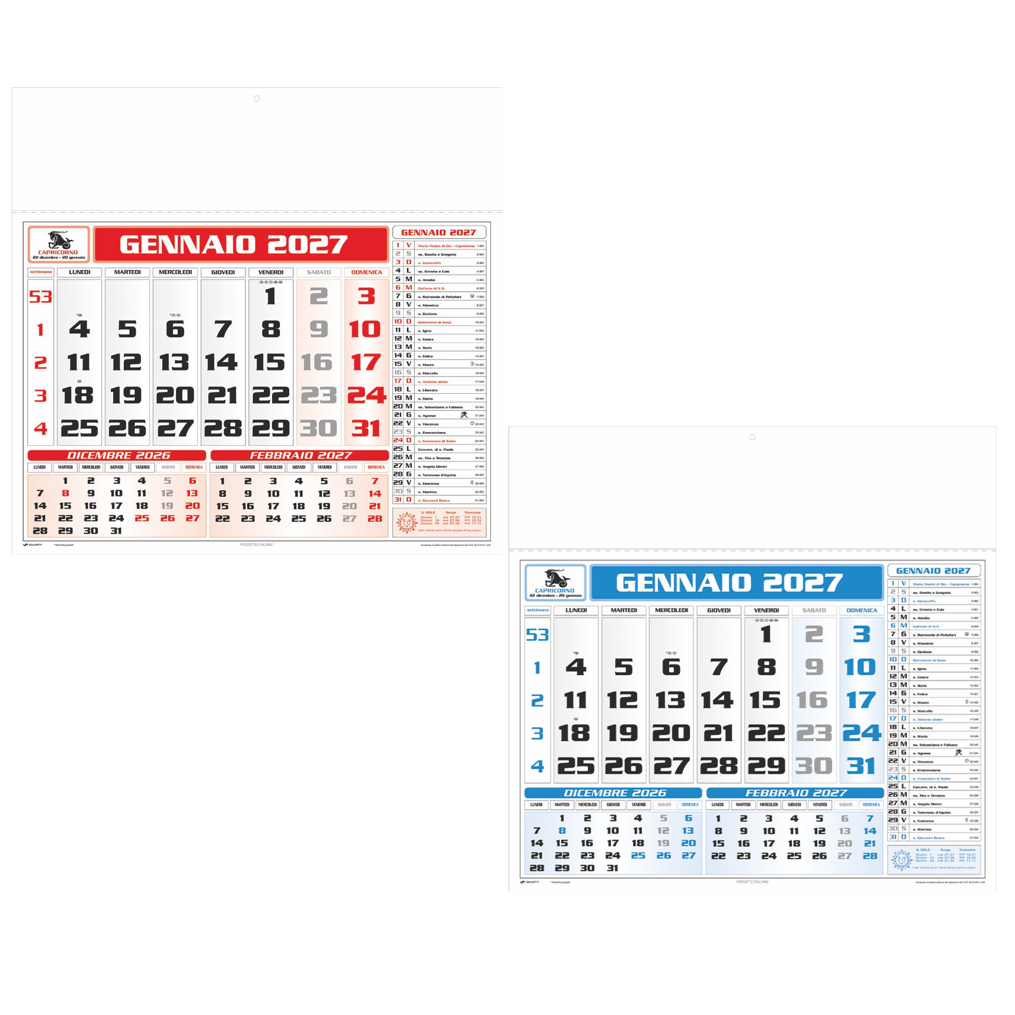 Calendario Olandese
