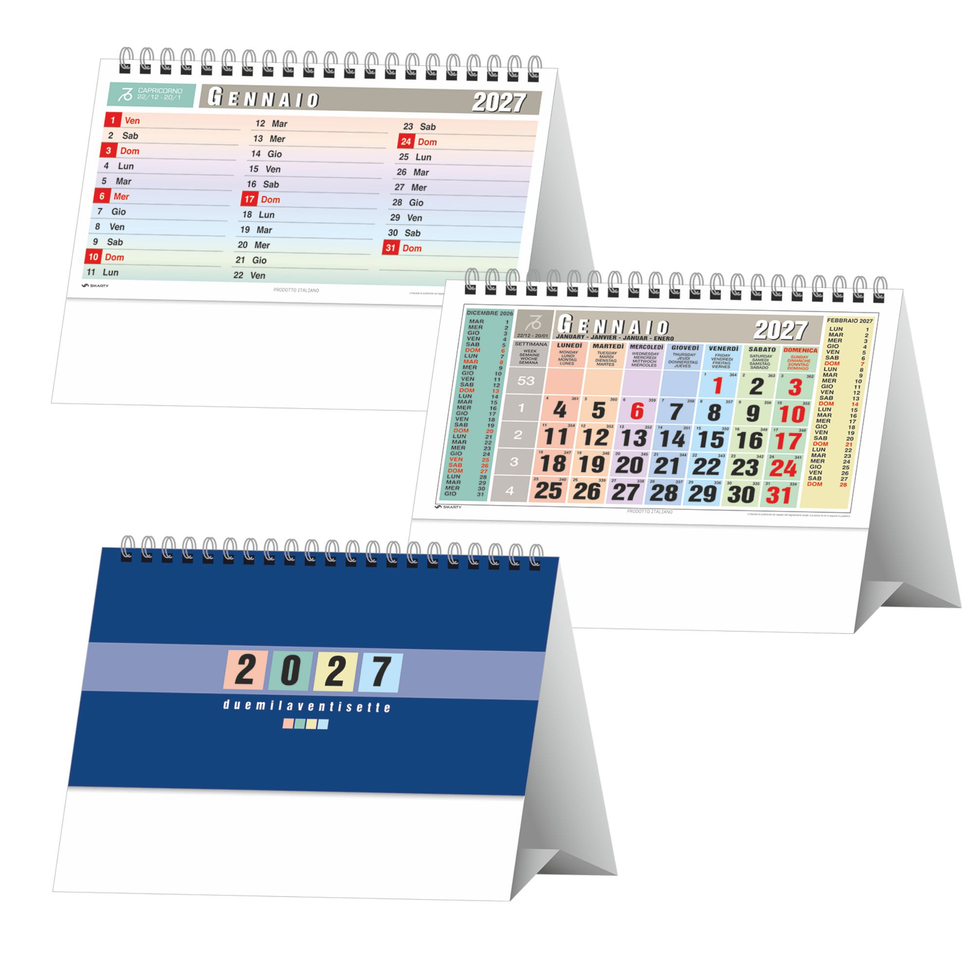 Calendario Da Tavolo