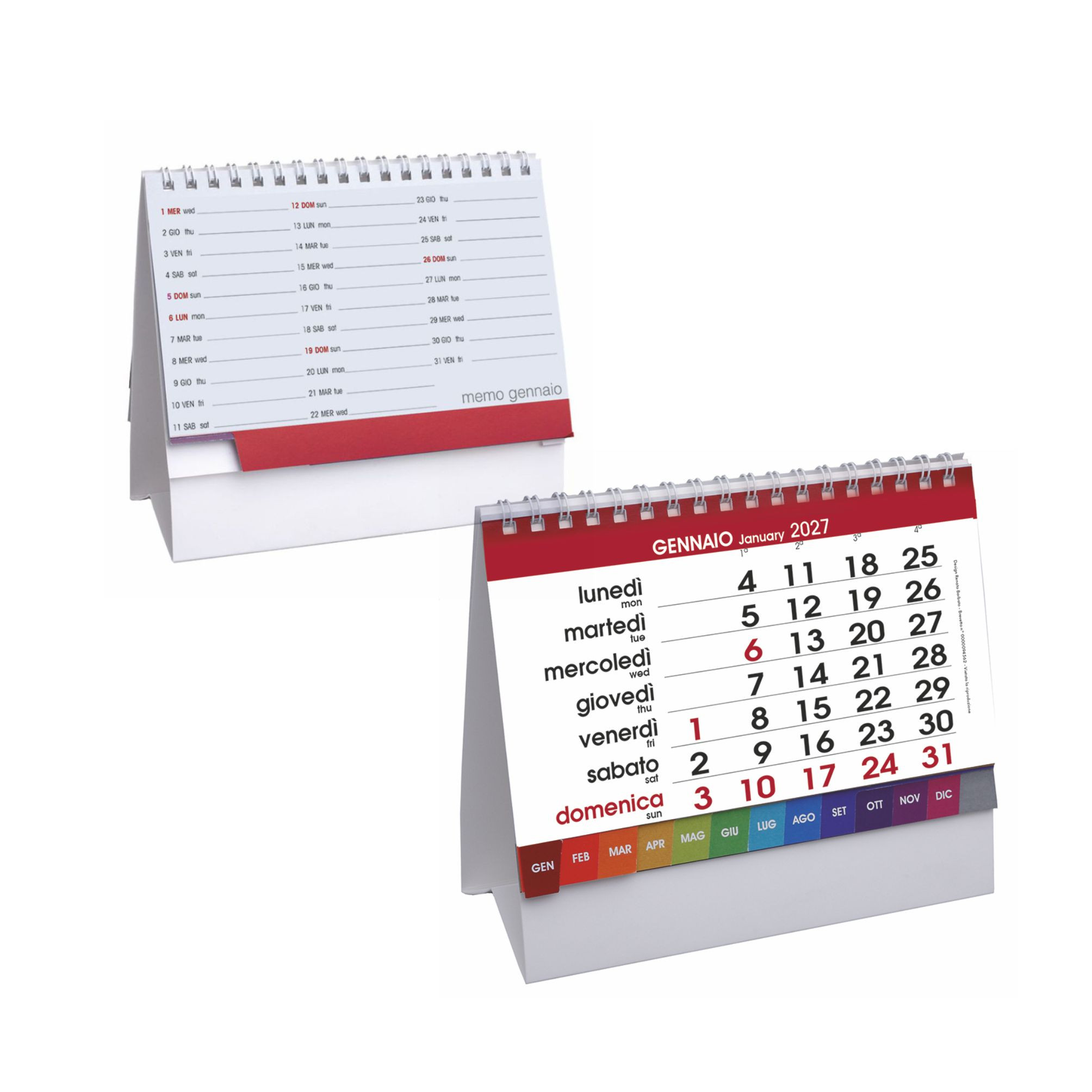 Calendario Da Tavolo