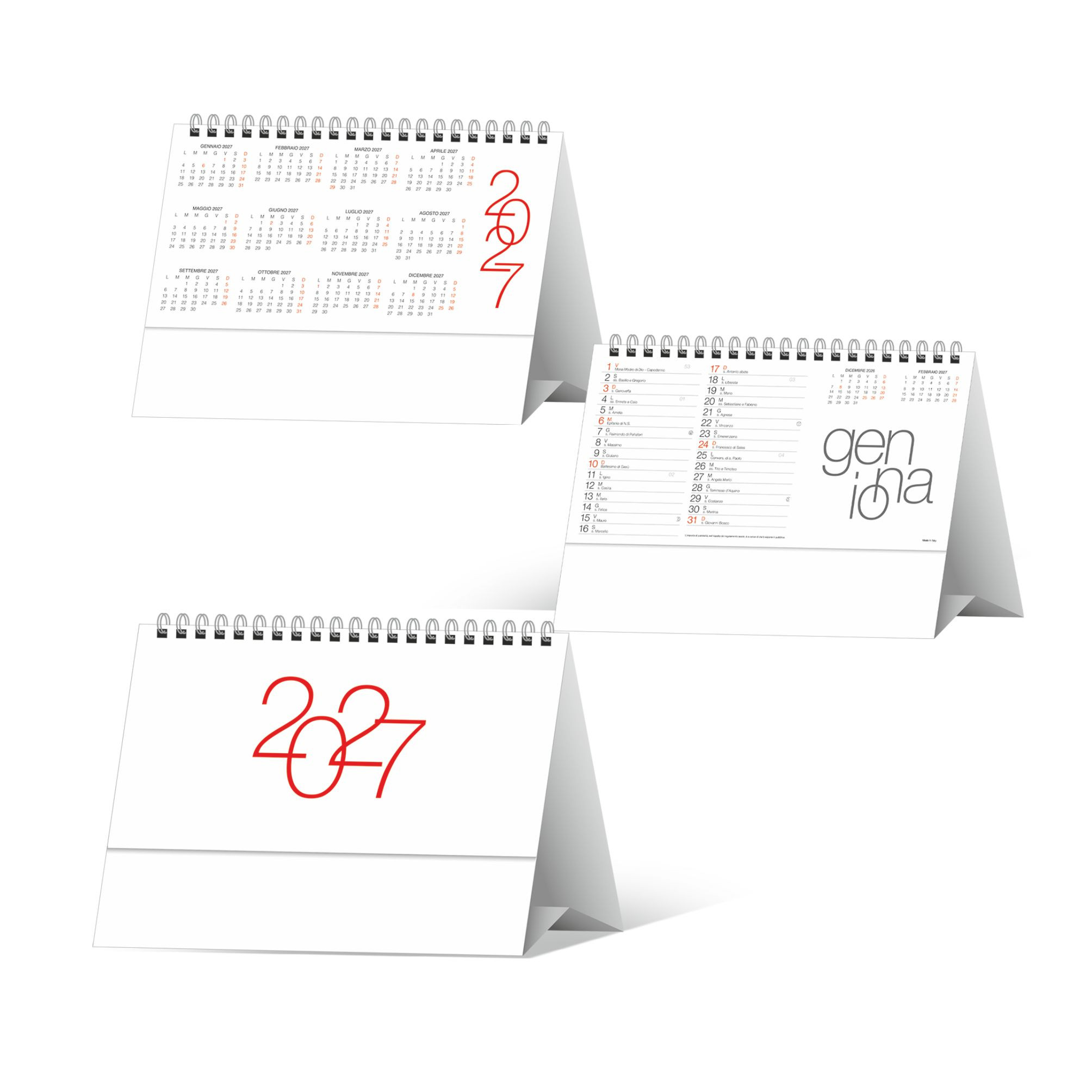 Calendario Da Tavolo