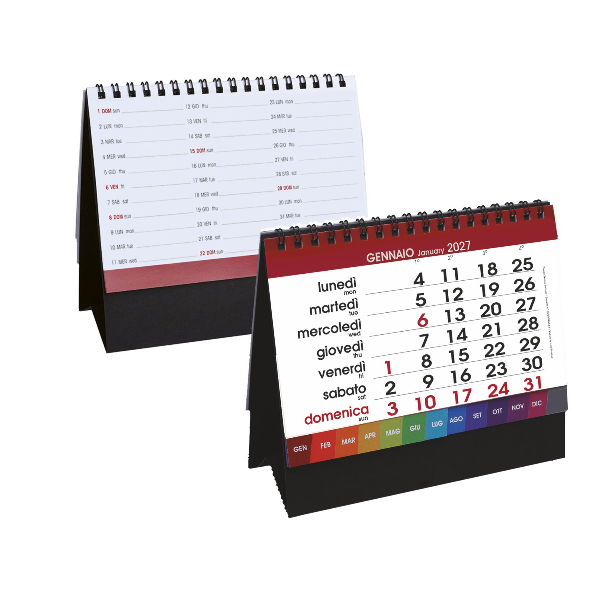 Calendario Da Tavolo