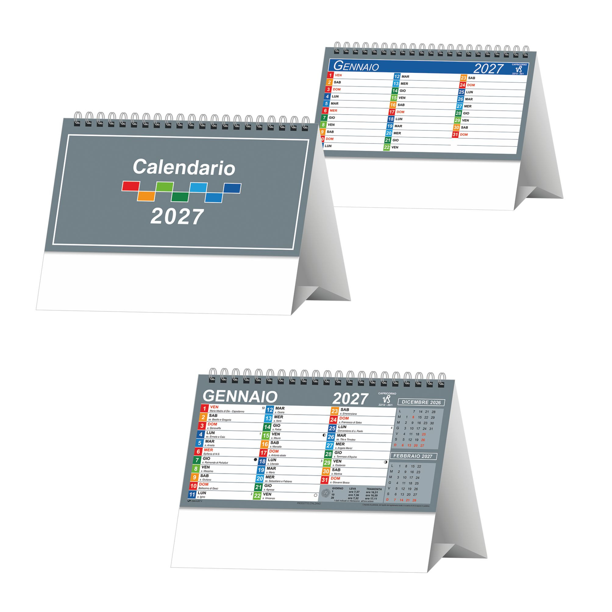 Calendario Da Tavolo