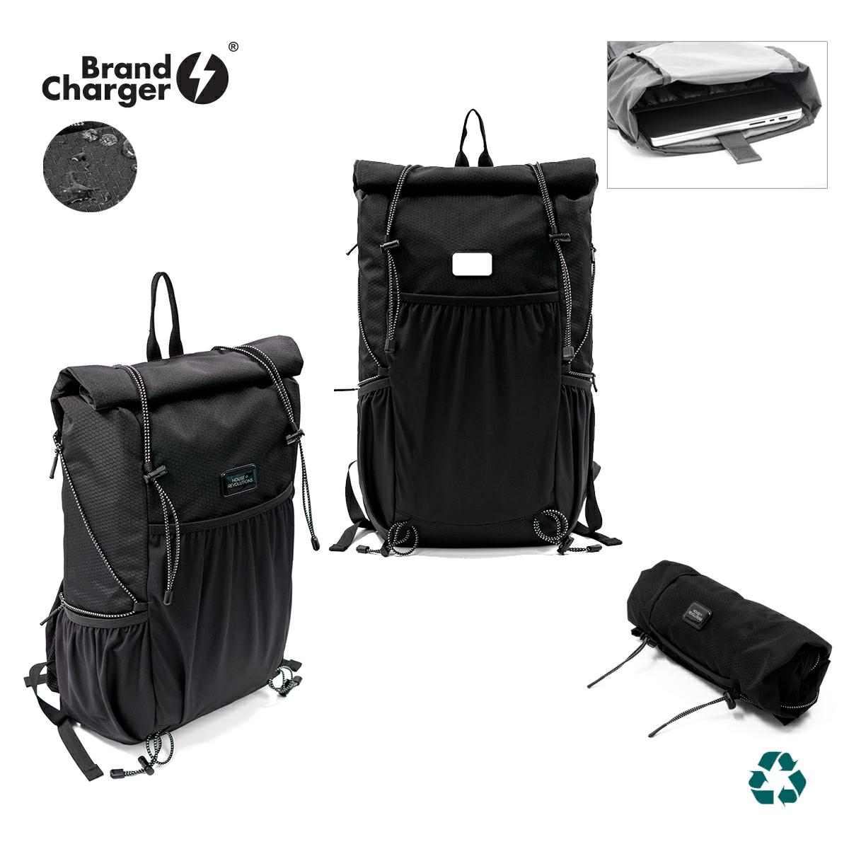 Zaino roll-top-venture,brandcharger