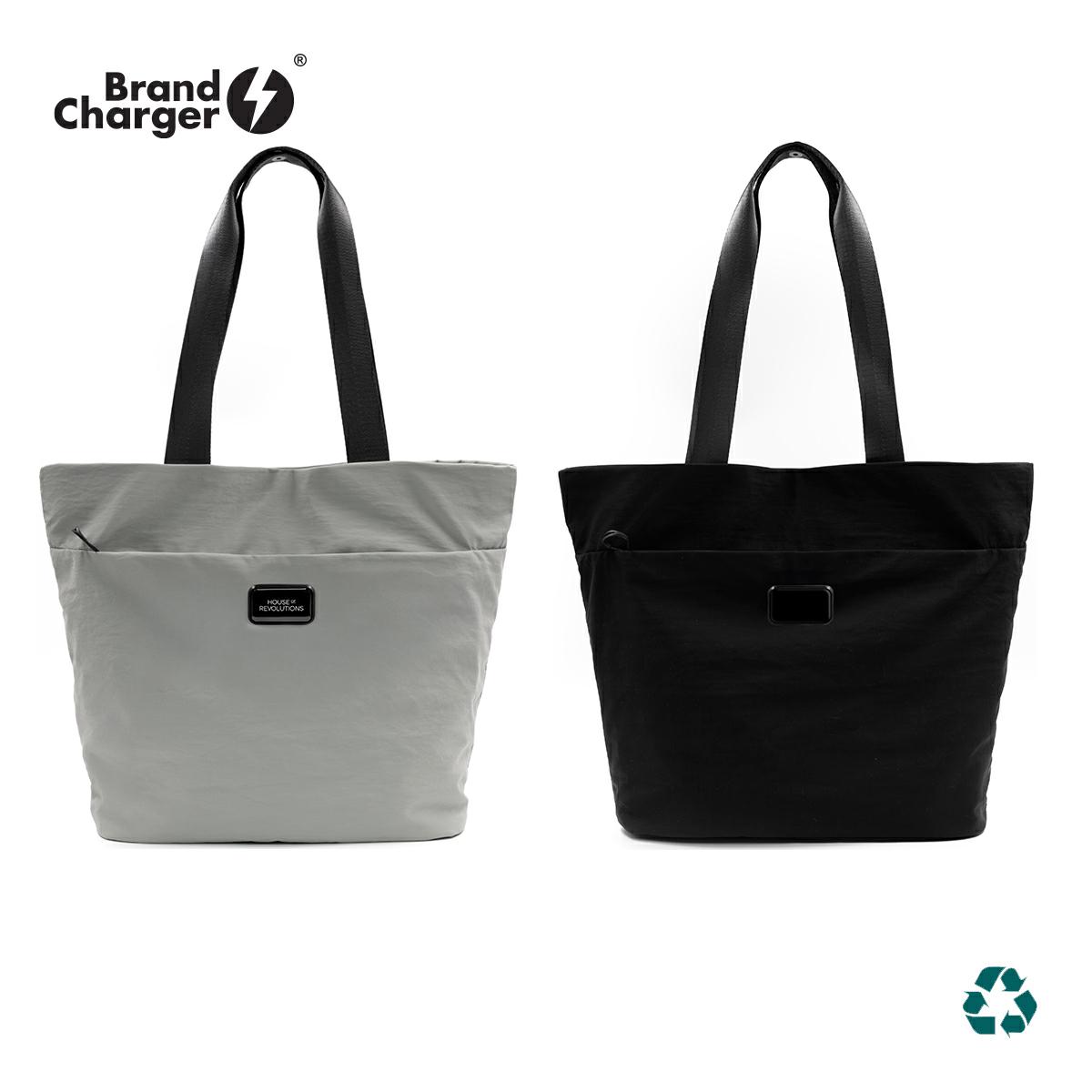 Borsa tote terra, brandcharger