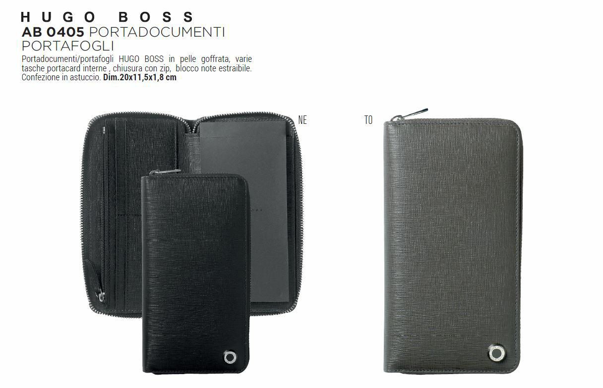 Portadocumenti/portafogli in pelle - hugo boss