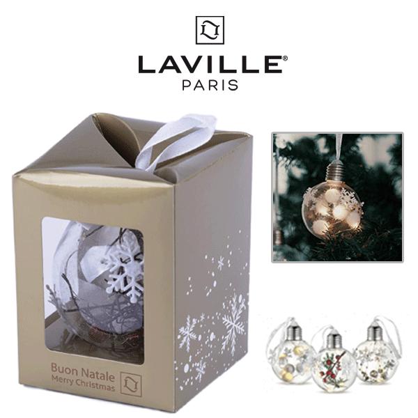 Pallina di natale illuminante - laville