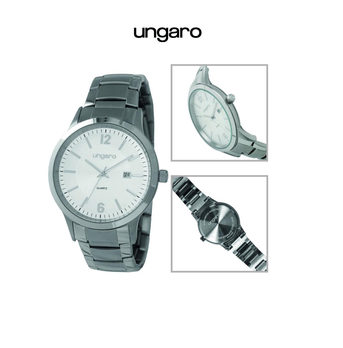 Orologio uomo da polso in acciao ungaro