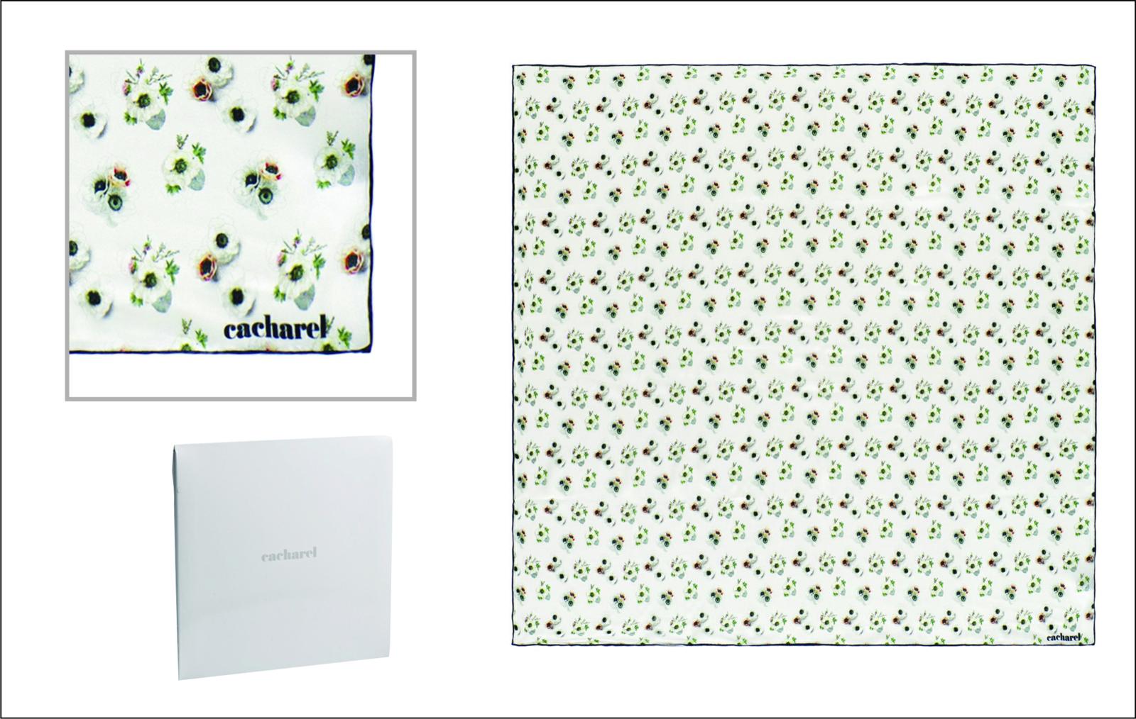 Foulard finissima seta cacharel