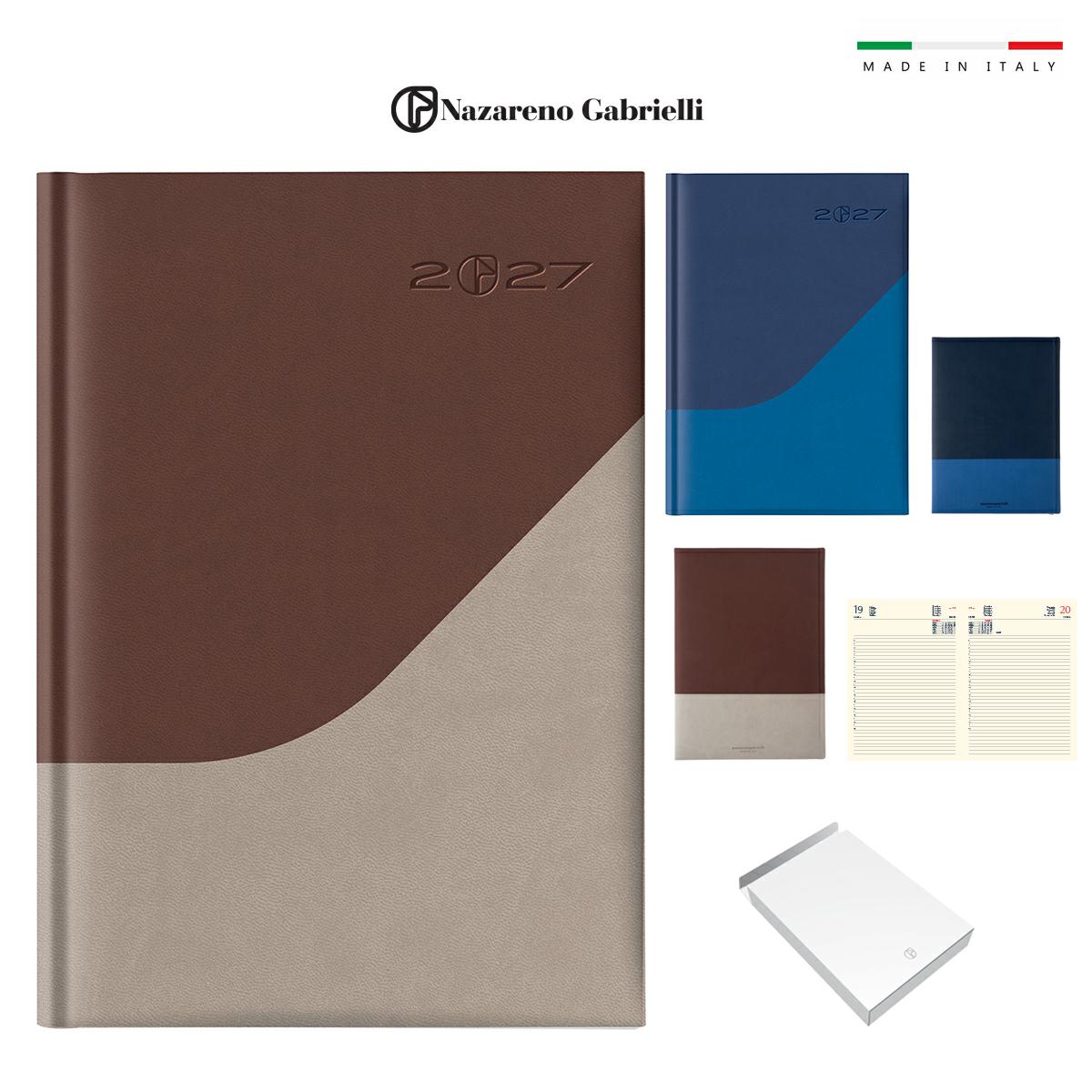 Agenda giornaliera nazareno gabrielli 17x24 sd/s
