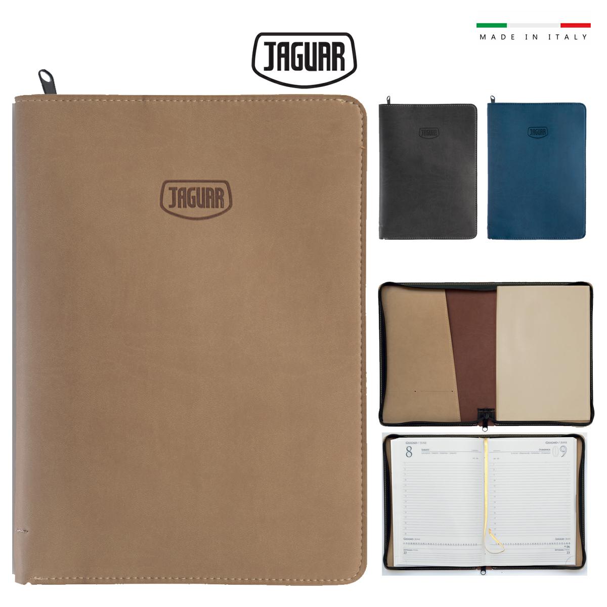 Agenda borsello jaguar in vivella 17x24 sd/s