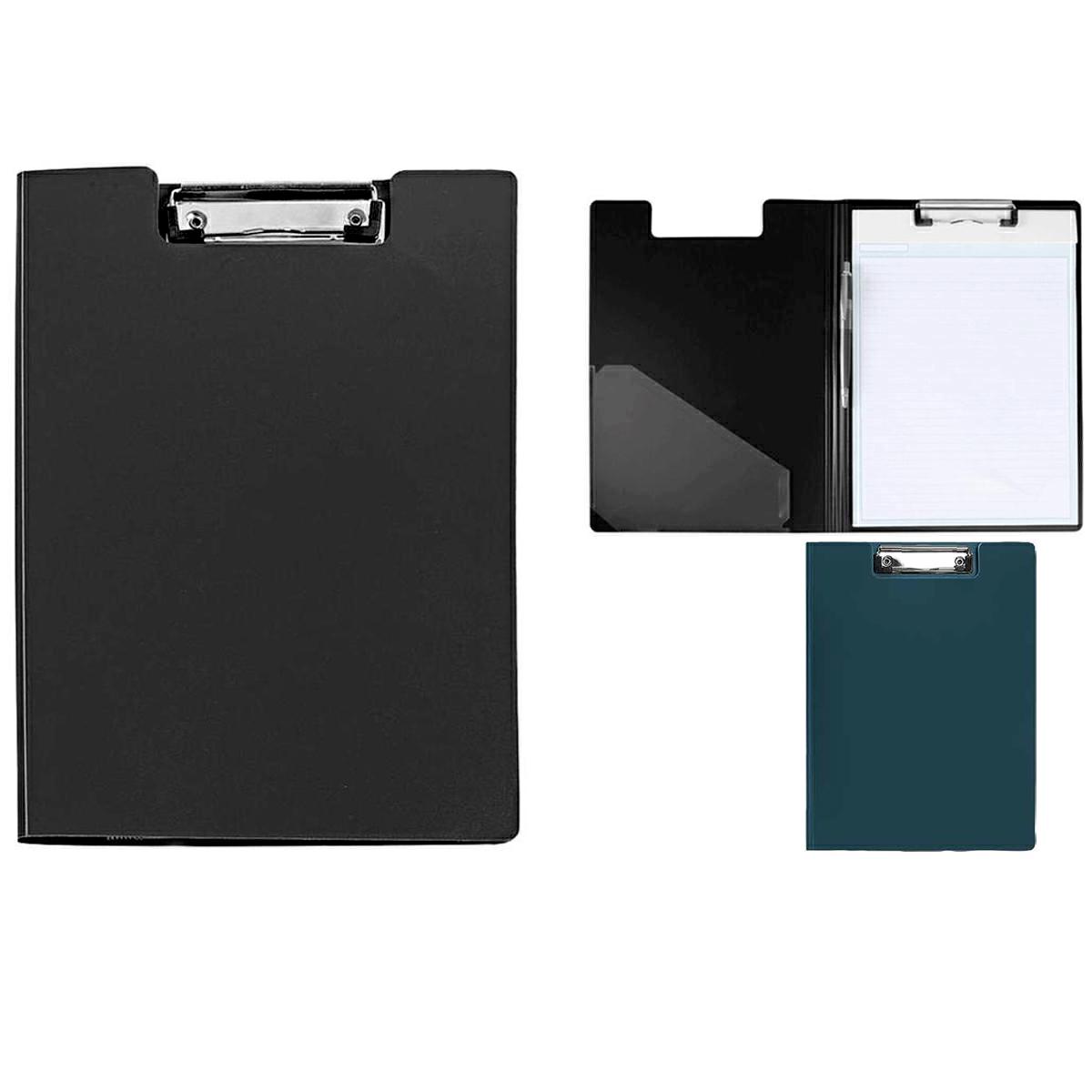 Cartellina A4 in PVC con pinza portablocco