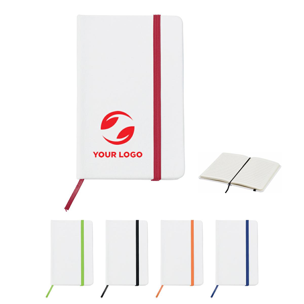 Blocco notes A6 conelastico