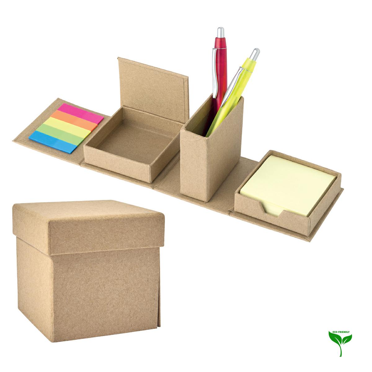 Cubo da scrivania multiuso in cartone