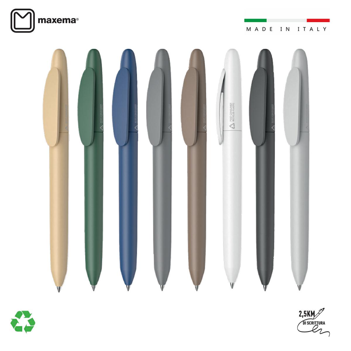Icon pure - penna maxema in plastica riciclata