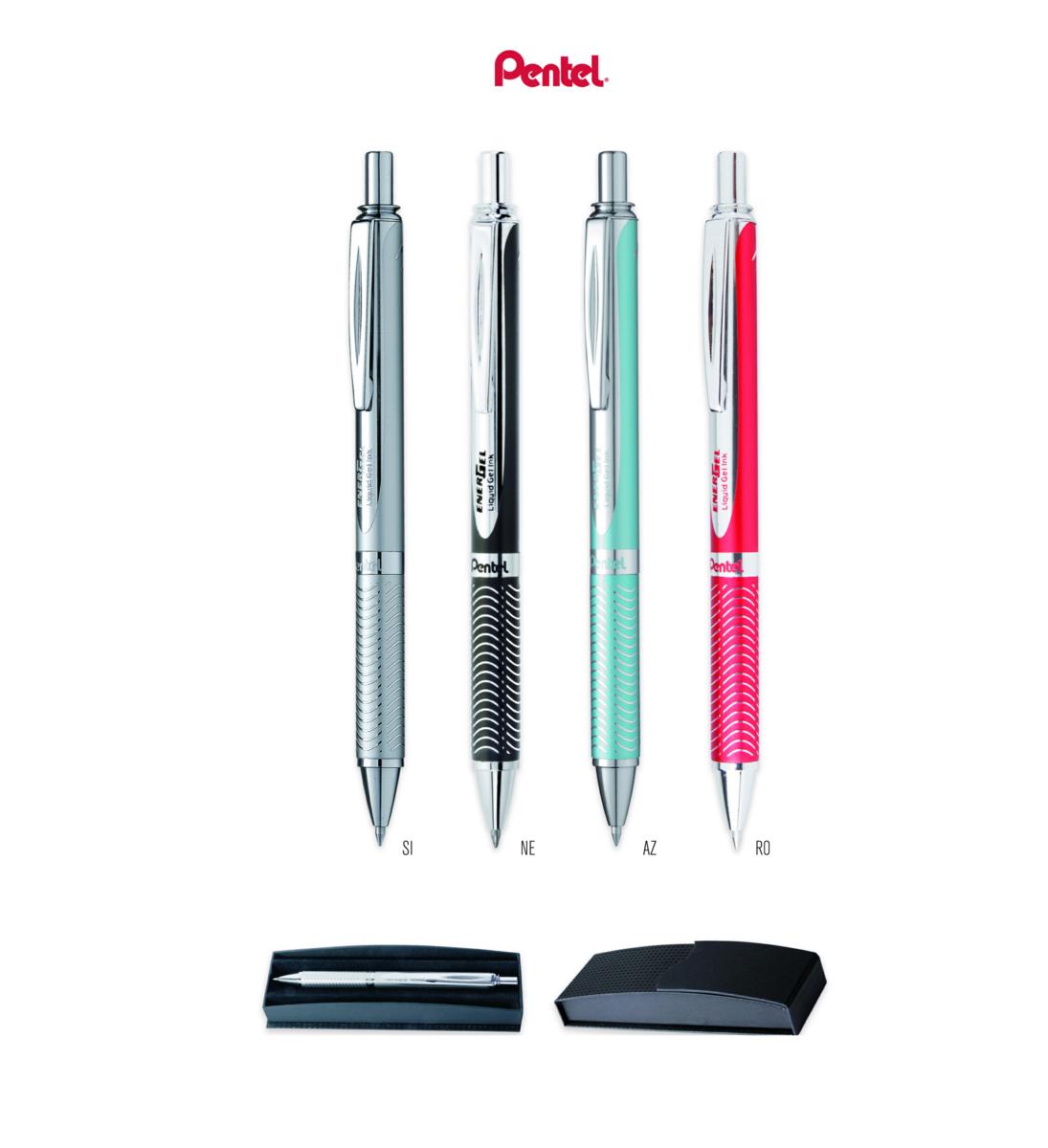 Penna in metallo Energel Sterling rt pentel