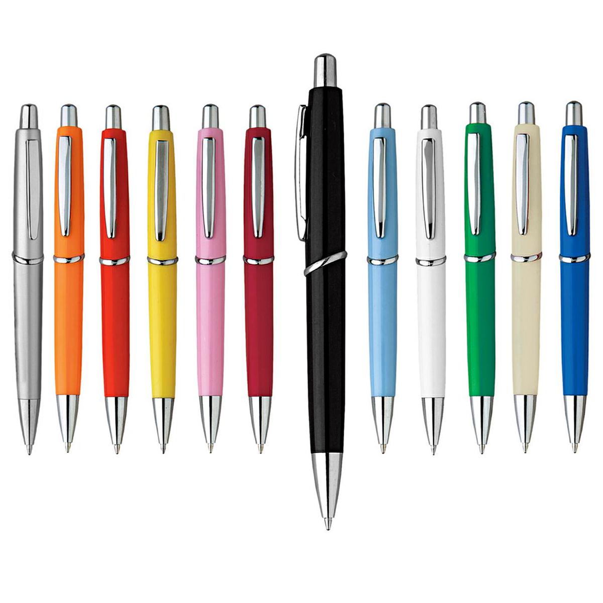 Mito - penna a sfera in plastica con clip in metallo