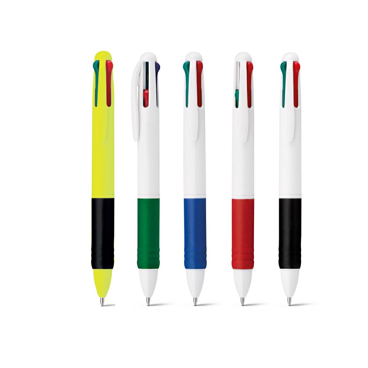 Kiev - penna sfera in plastica con 4 refill