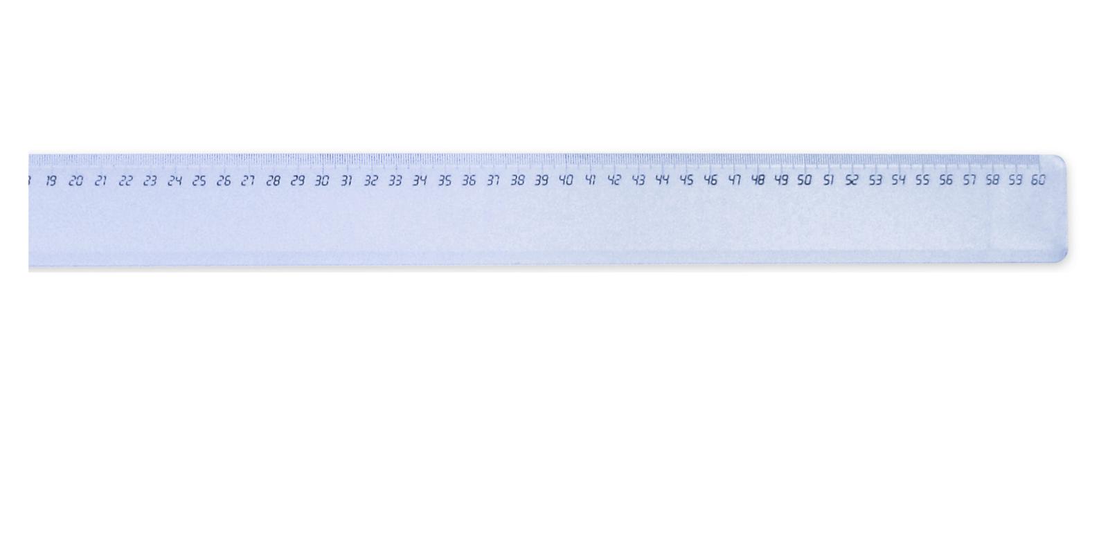 Riga 60 cm in plastica rigida