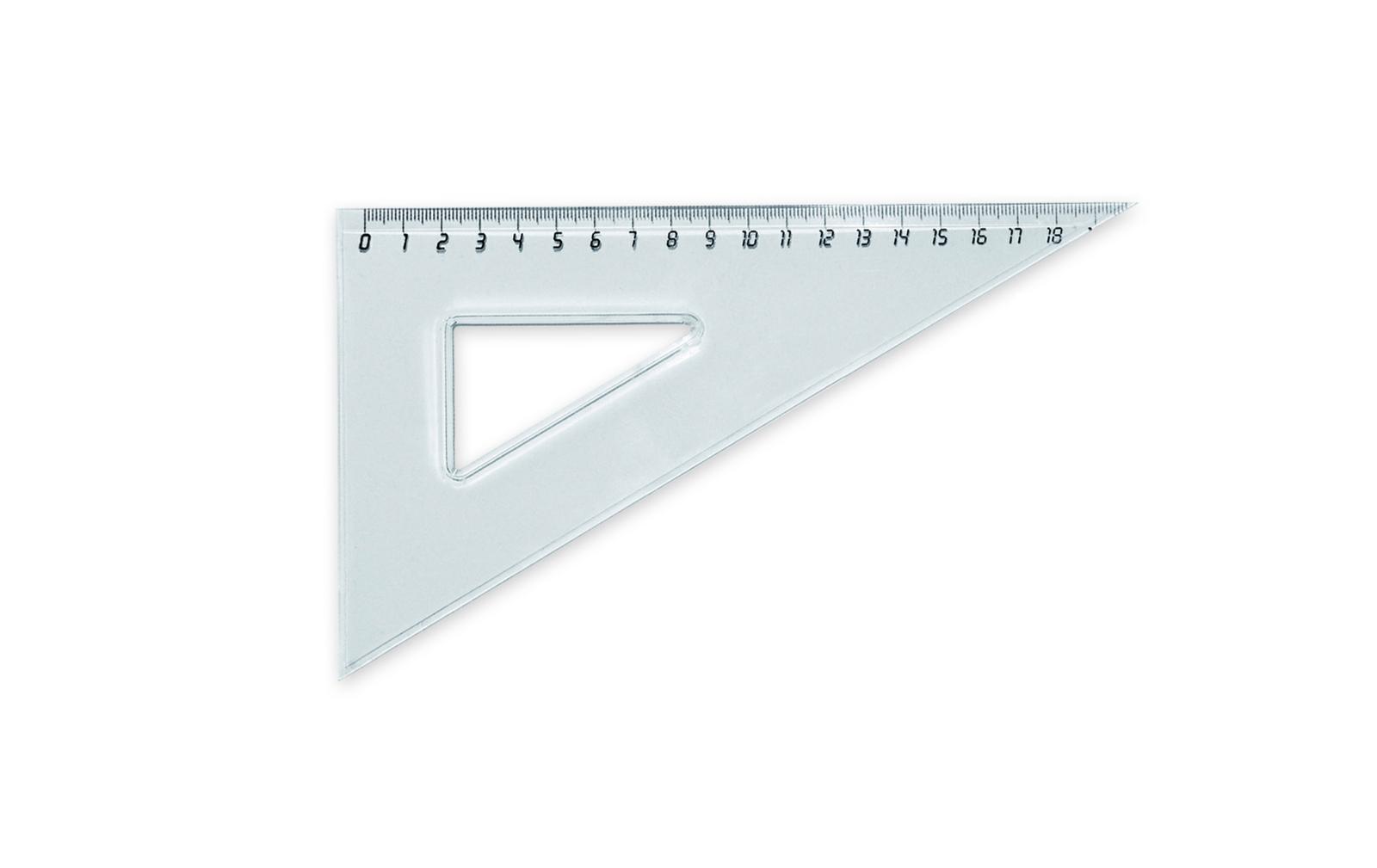 Squadretta 18 cm inplastica rigida