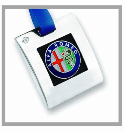 Portachiavi in metallo alfa romeo