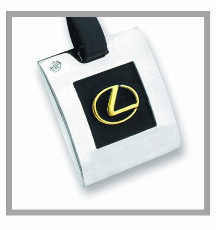 Portchiavi in metallo "lexus" (dorato)