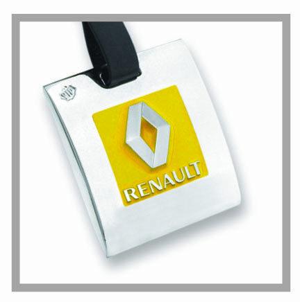 Portachiavi in metallo renault