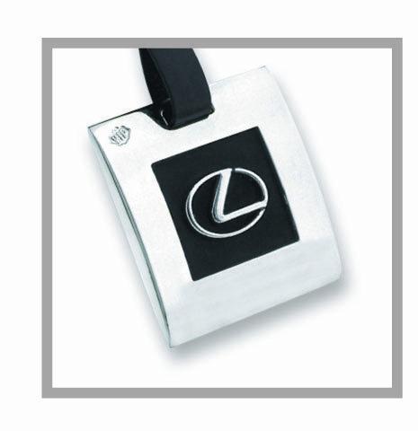 Portachiavi in metallo lexus (argentato)