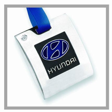 Portachiavi in metallo hyundai