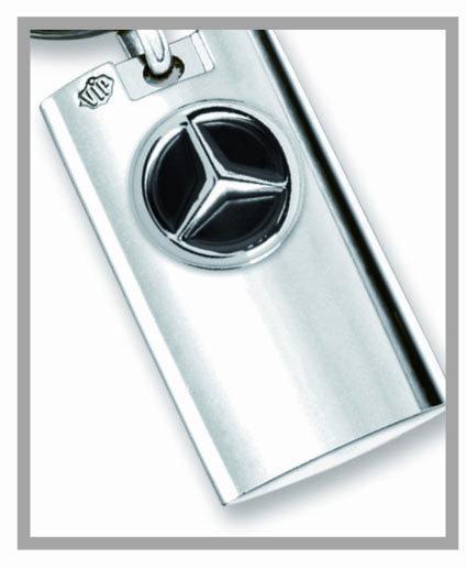 Portachiavi in metallo mercedes