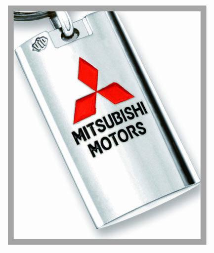 Portachiavi in metallo mitsubishi
