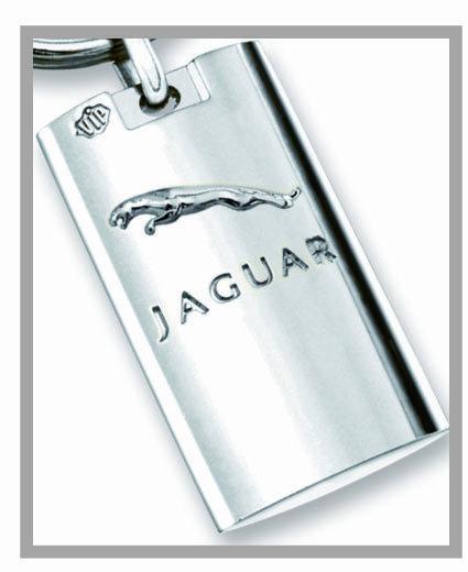 Portachiavi in metallo jaguar